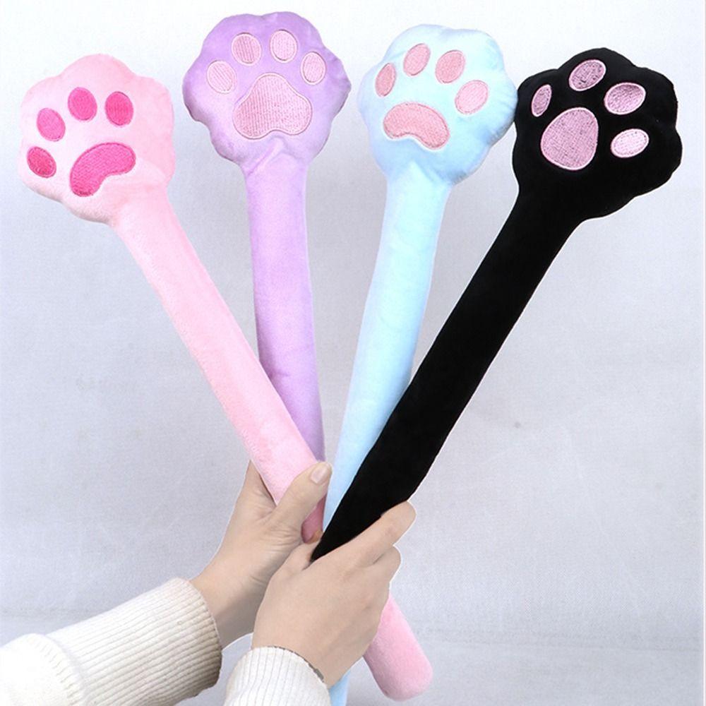 Elastic Meridian Slap Stick Cute Claw Shape Manual  Massage Tool  Neck Relaxation