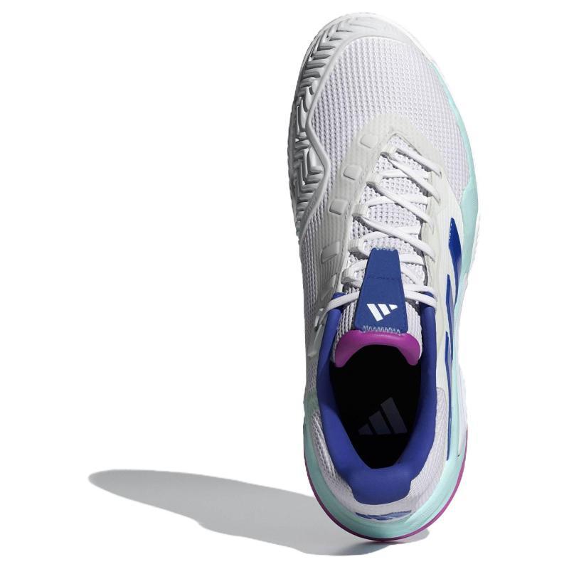 Adidas Barricade 13 Cloud White Lucid Blue Semi Flash Aqua Sneaker IF9129