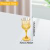 Goblet Glass Classic Home Decor Stylish Lightweight Drink Drinkware for Birthday Gift Events