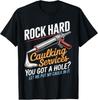 Rock Hard Caulking Service Funny Adult Humor T-Shirt Unisex TShirt