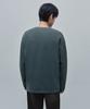 MUSINSA STANDARD Pigment Relaxed Crew Neck Long Sleeve T-Shirt [Peacock Blue]