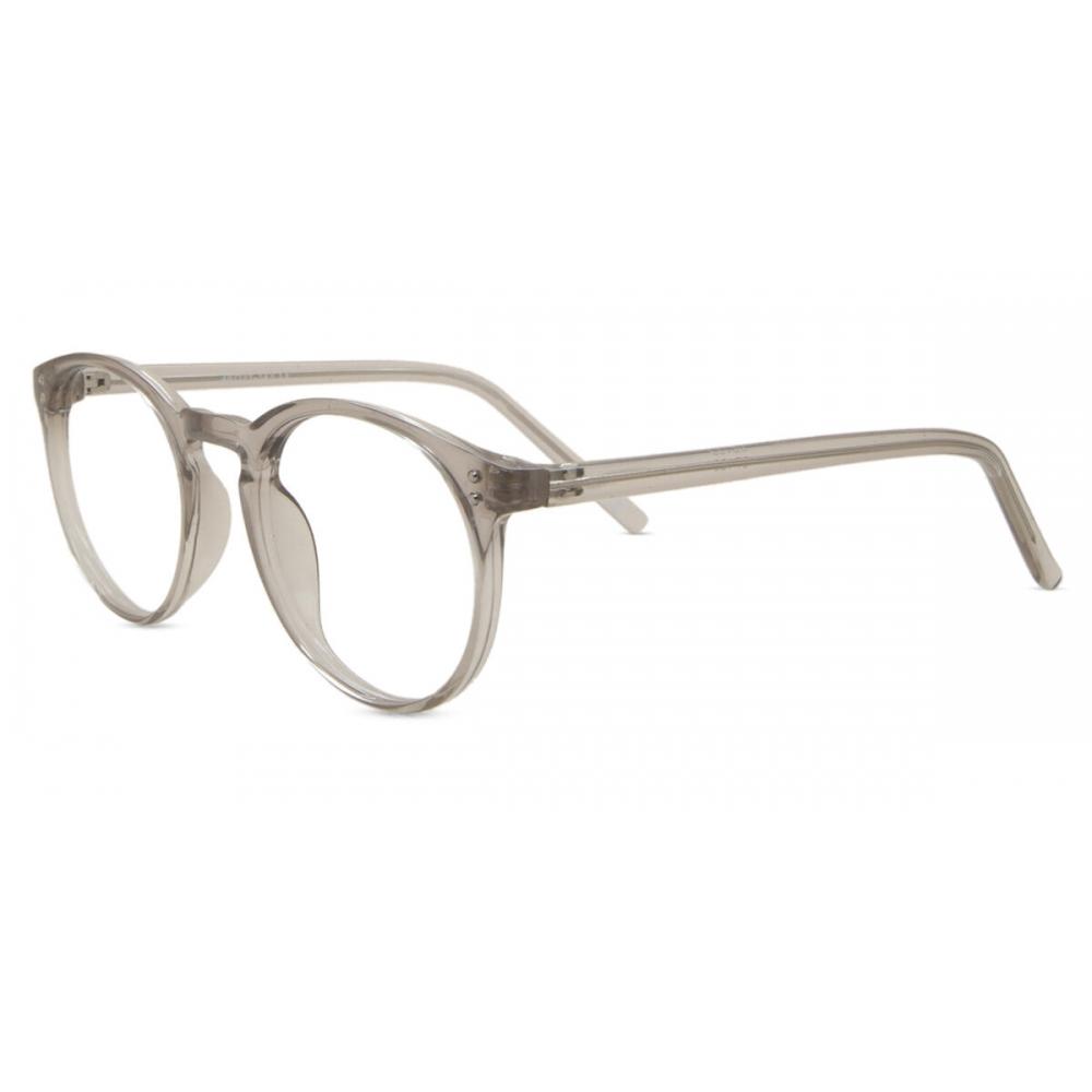 Full Rim Oval Transparent Grey Smartbuy Collection Chade Cp123 Fashion Unisex Eyeglasses
