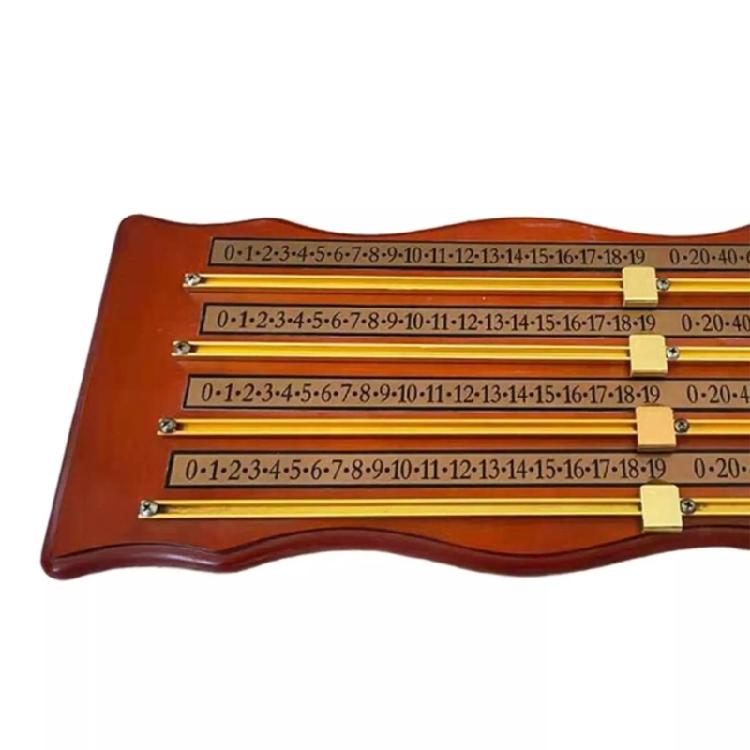 Snooker Game Counters Wall Mounted Scoreboard Portable Wood Billiard Score Board Counters Wood Scoring Device Enduring
