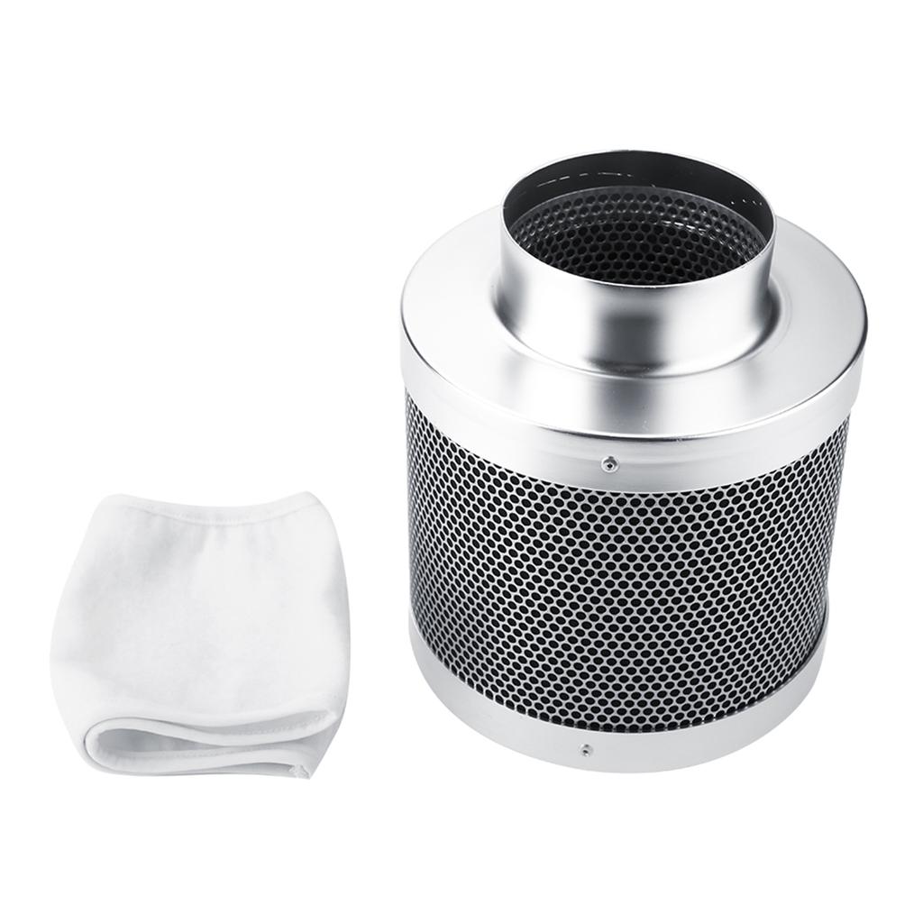 Stainless Steel Carbon Filters 4 Inch Hydroponics Keep Away Smell House Workshop