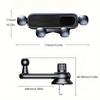 Universal Car Phone Holders Retractable Bracket Adjustable Sturdy Mobile Phone Clip Holder for Navigate Watch Videos