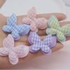 Handmade DIY Jewelry, Hair Clip Accessories, Checkered Butterfly Headpieces, Decorative Materials