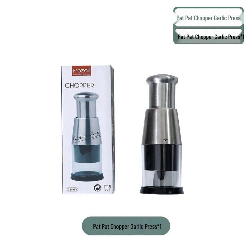 

Набор из нержавеющей стали: пресс для чеснока и овощечистка