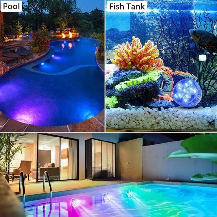 Colorful Hot Tub Light With Far Reaching Action And Sinking Build For Better Underwater Execution