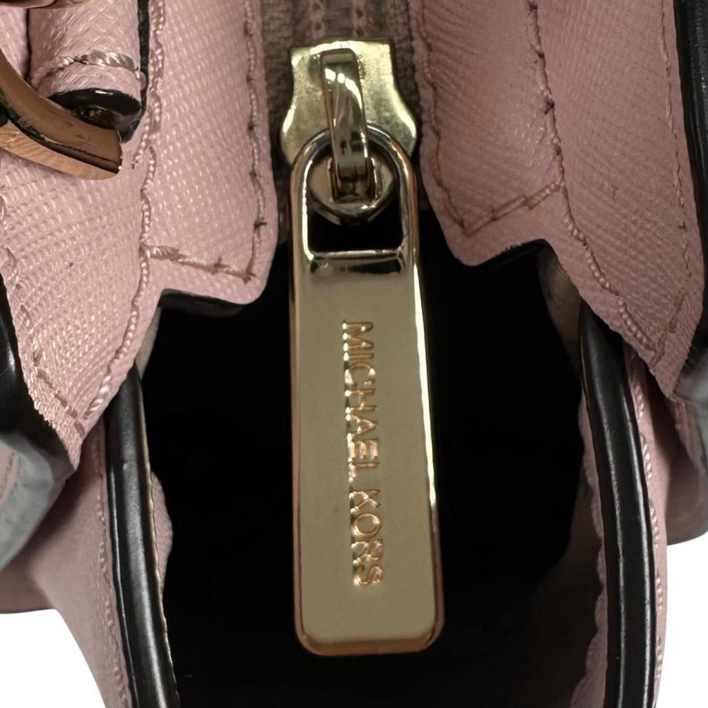 Michael Kors Selma Medium Messenger 35H8GLMM6L Shoulder Bag Light Pink Women Used