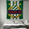 Rapid Vienna logo Wall Hanging Printed Fabric Blanket Decorative Tapestries for Bedroom Living Room Home Decor