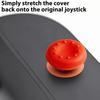 50/2 Stück Weiche Silikon-Daumenstick-Kappen für Switch 2 Joy-Con Rutschfeste Joystick-Schutzhüllen für Switch 2 Zubehör