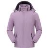 Men's Trendy Fleece-Lined Outdoor Mountaineering Jacket - Waterproof, Windproof, Plus Size Winter Coat for Couples