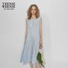 Teenie Weenie Women's Bear Print V-Neck Long Dress