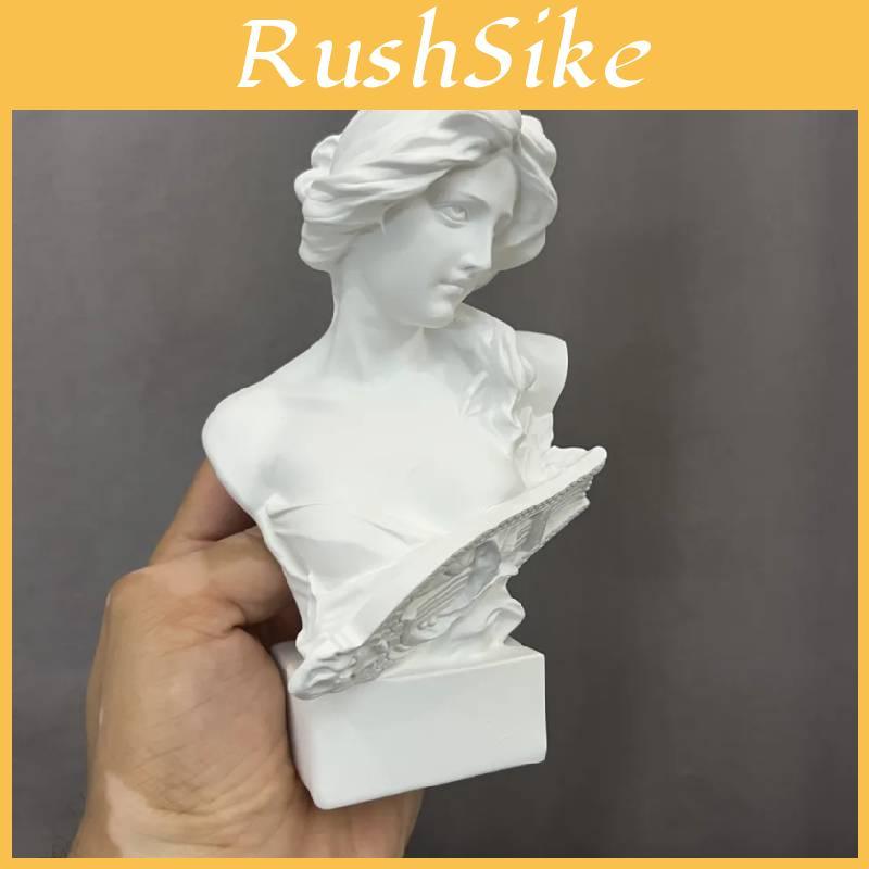 Scultura in Resina Testa di Afrodite Stile Europeo per Arredamento Casa ed Esposizione Artistica