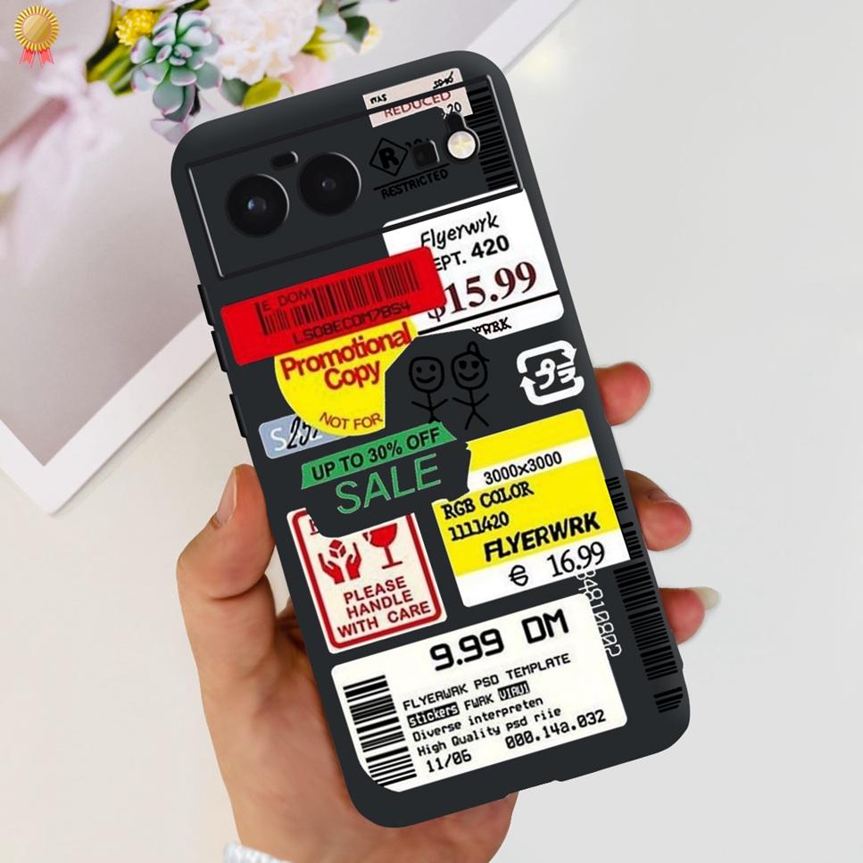 For Google Pixel 6 Case Cute Kawaii Cat Clear Silicone Shockproof Cover Capa For Google 6 Pixel 6 Pixel6 Phone Shell Funda Coque