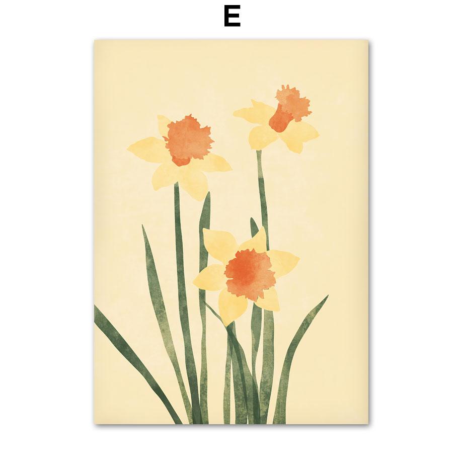 Ostern Frühling Pastelle Minimalismus Leinwand Malerei Nordic Poster Und Drucke Wand Kunst Bilder Für Wohnzimmer Wohnkultur
