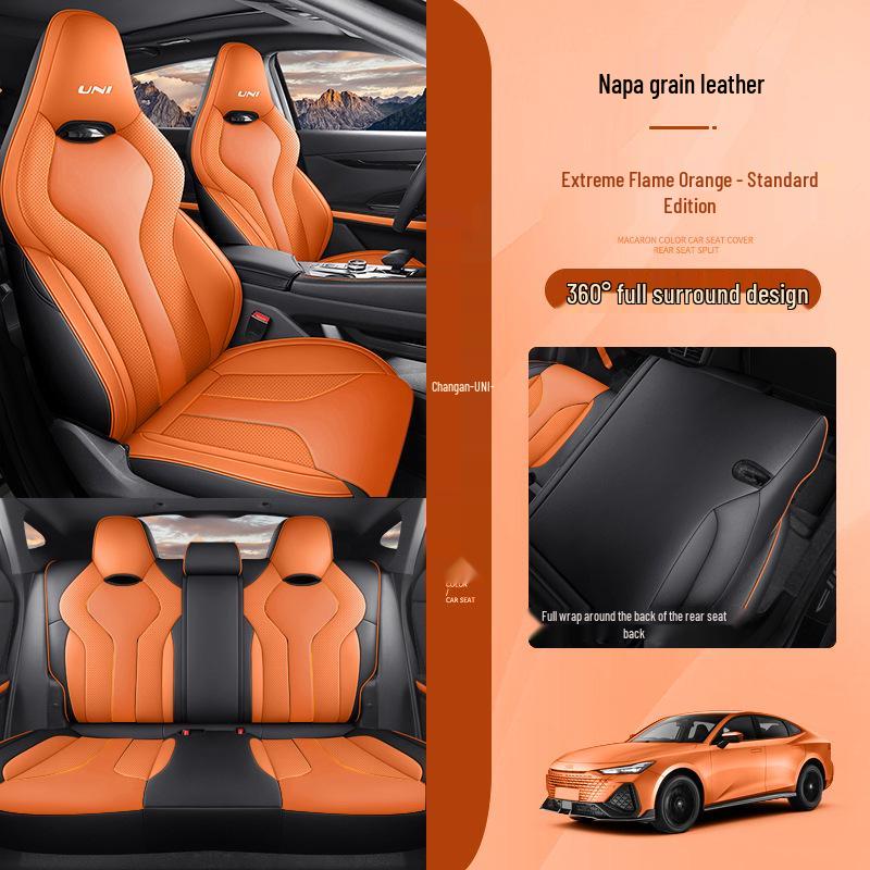 Fully Enclosed, Breathable Seat Covers for 2022-25 Changan Univ - Perforated Summer Car Cushions