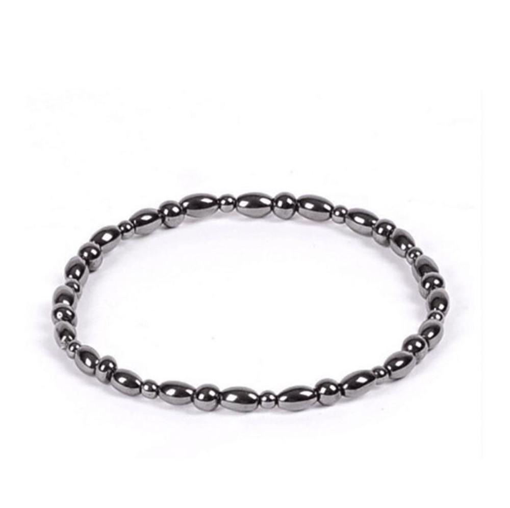 

Seven-Color Magnetic Rice Bead Anklet and Star Bracelet in Titanium Alloy
