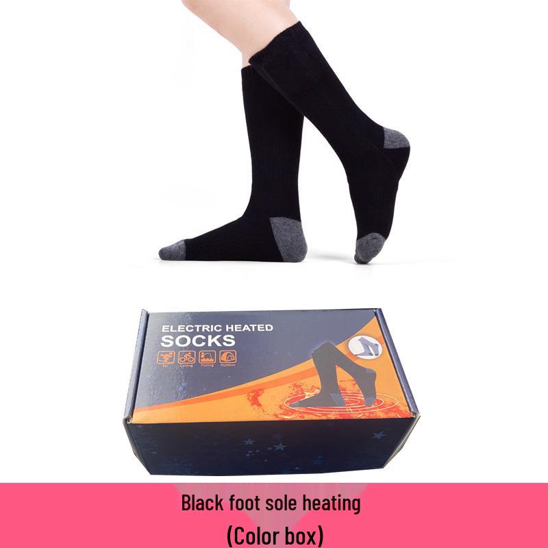 Rechargeable Electric Heated Socks - Unisex Winter Foot Warmers