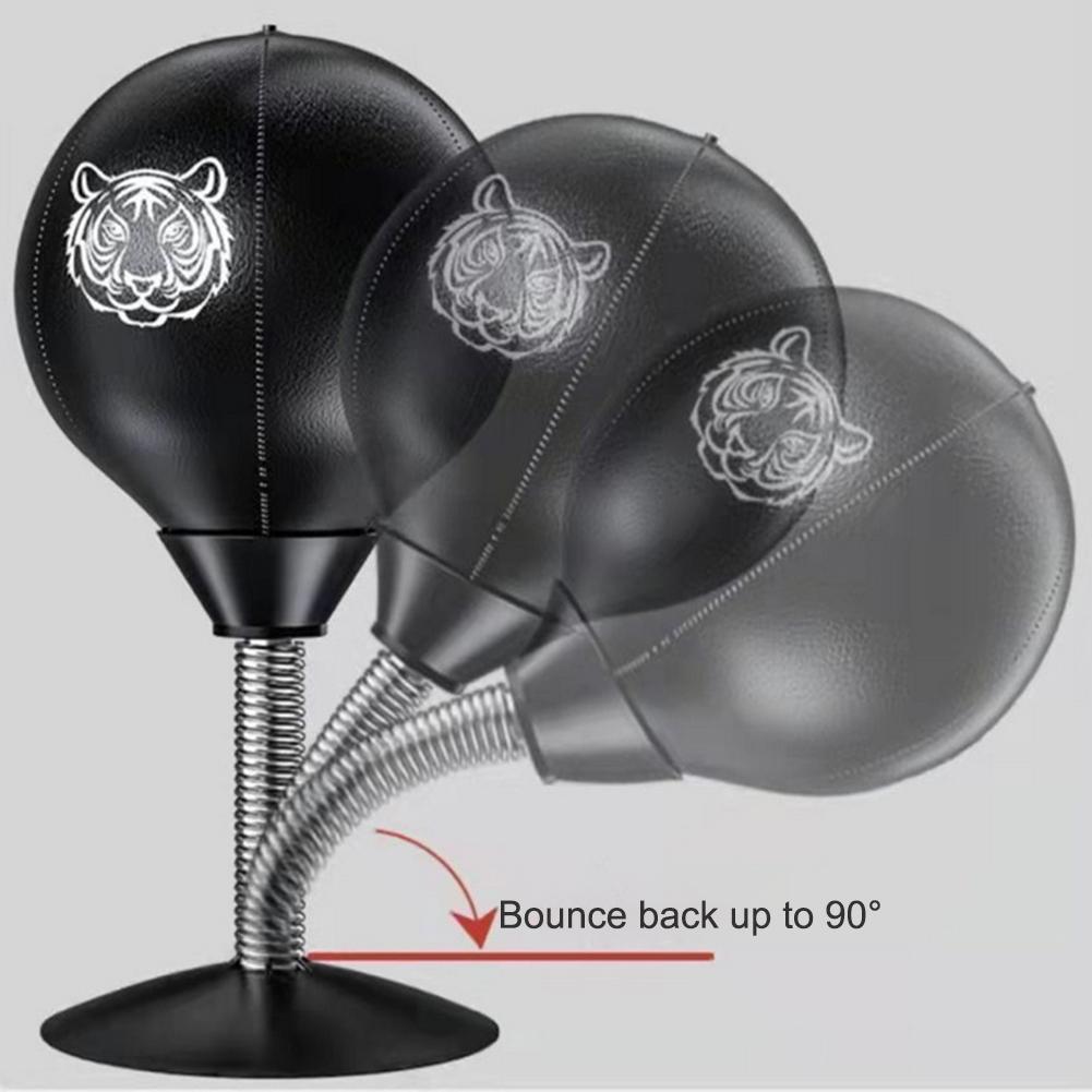 Desktop Punching Bag Heavy Duty Stress Relief Boxing Bag with Suction Cup Stress Buster Perfect for Kids and Adults