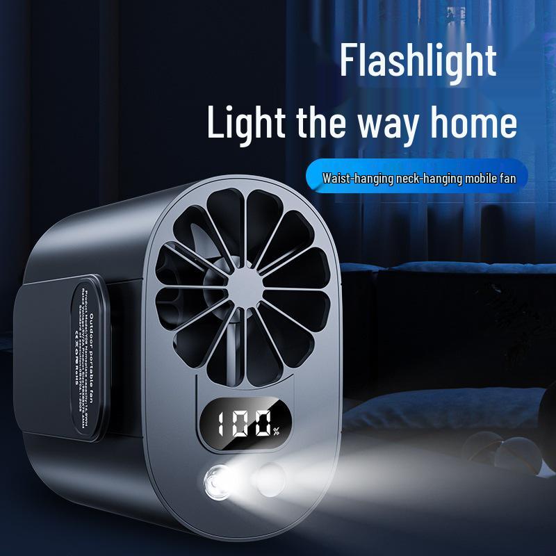 Portable Super Powerful Mini Cooling Waist Fan for Construction Sites