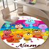 Personalized BichiKIDS Round Chair Office Rug - Perfect for Mat, Office Chair & More - Ideal Gift for Birthdays and Holidays