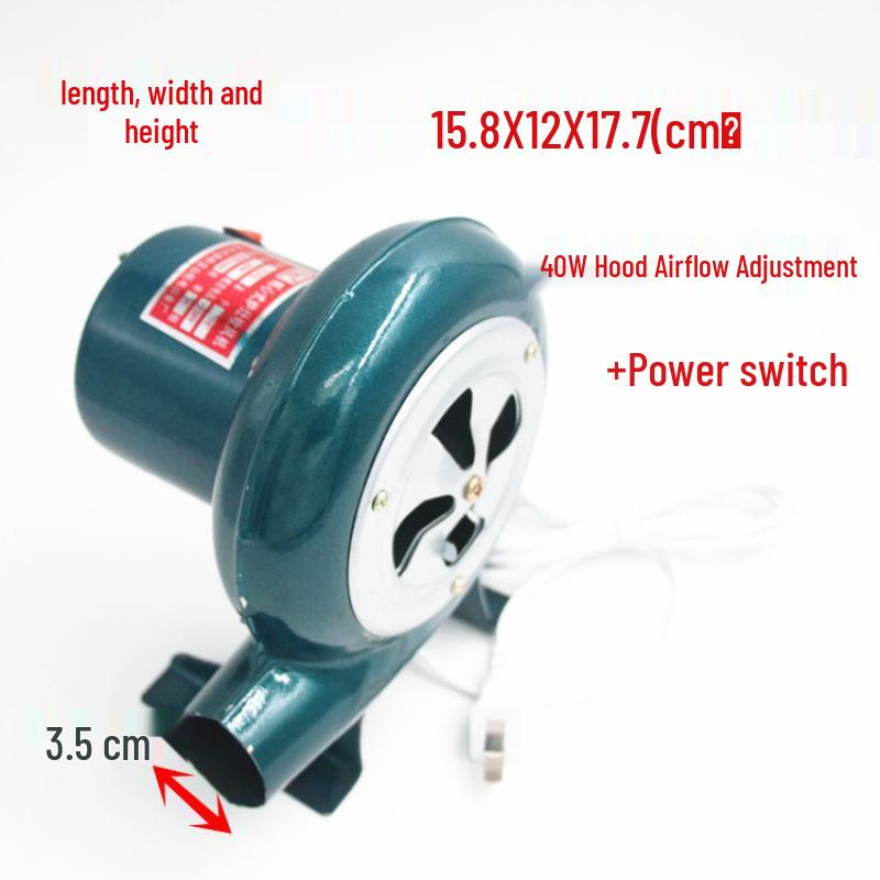 Jiulongshan 220V Mały domowy dmuchawa do grilla
