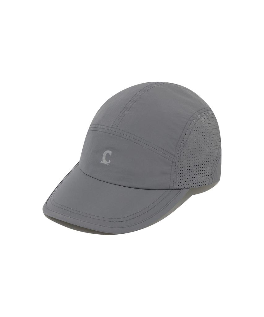 COVERNAT Symbol Logo Printed Nylon Cap Grey