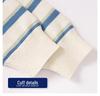 Boys' Striped Lapel Sweater for Spring & Autumn