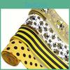 Charming Bumblebee Polka Dot Yellow Ribbon For Diy Crafting And Easter Decor