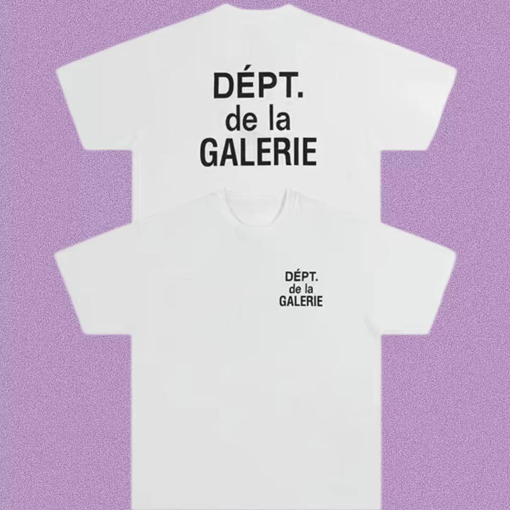 Nyt Galleri Dept Kortærmet Bogstavtrykt Nyt Amerikansk Afslappet Street Bomuld Stor T-shirt Trendy Varmt Salg