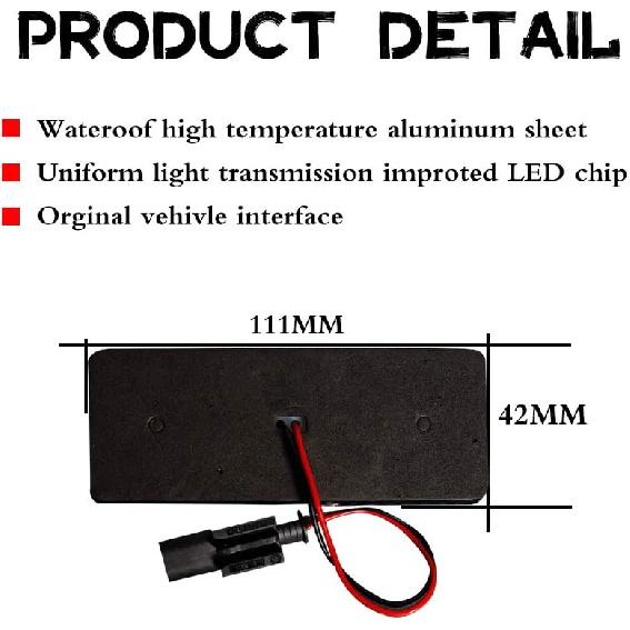 Smoked Lens LED Side Marker Light Kit Compatible with 2015-2018 Mercedes W463 G-Class G550 G63 G65 AMG, Replace Front/Back OEM Sidemarker Lamps…