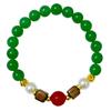 Natural Stone Beaded Bracelets for Women 8mm Round Beads Stretch Bangle Handmade Jewelry Gifts