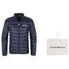 Ea7 EMPORIO ARMANI Logo Aufdruck Reißverschluss Daunenjacke 8NPB01-PN29Z-1578