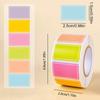 Color Label Sticker Self-Adhesive Label Sticker Waterproof Self-Adhesive Logo Handwritten Name Name Sticky Note Index Stickers