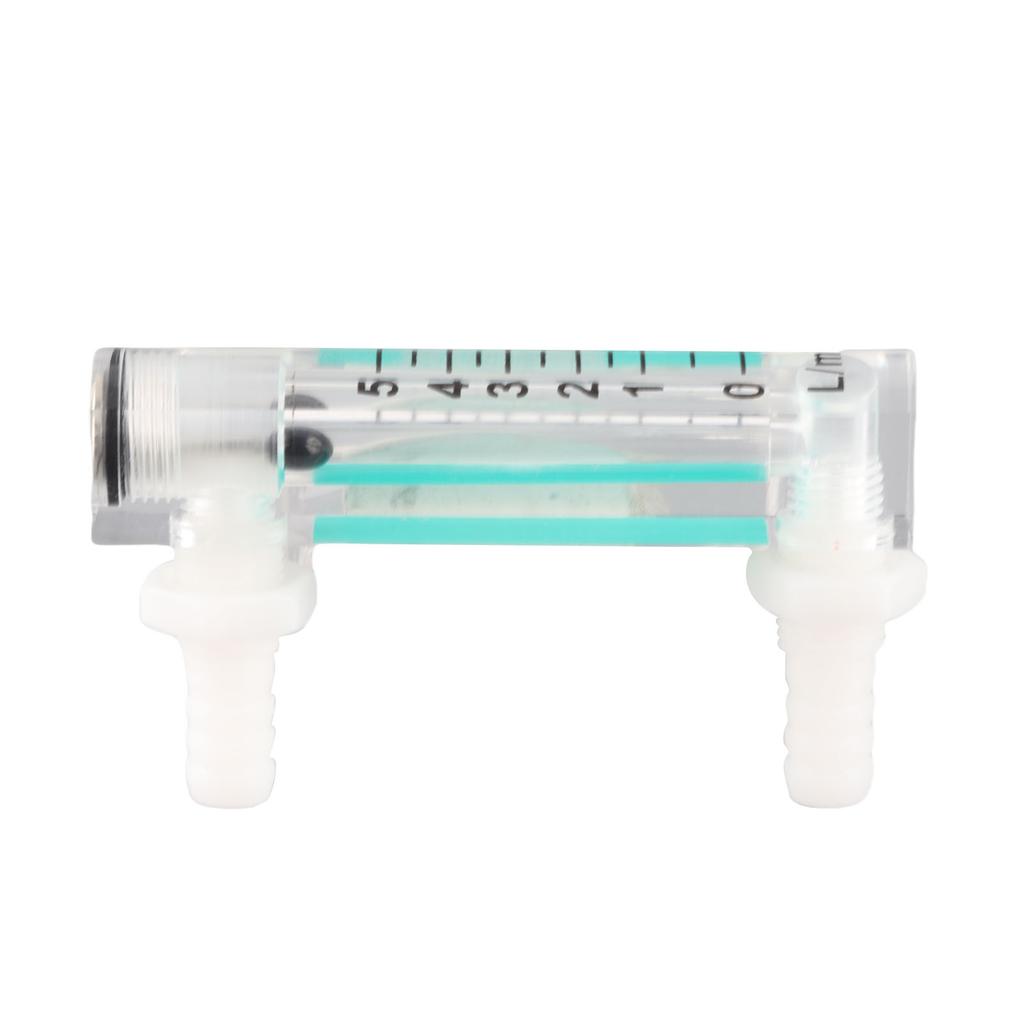 Gas   Rate Meter Fantastic Accuracy Acrylic Black  t for Gas Measurement 1-5lpm Suitable for Various Gases