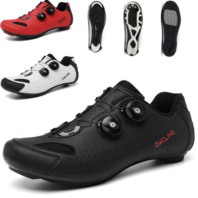 Mountain Outdoor Sports Cycling Shoes with Hard Sole and Road Cycling Lock