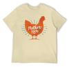 Muttertag Hühnermutter Hühner Mama Damen T-Shirt Rundhals Bewegen Humor Grafik Top Tee Kreative Aktivität Wettbewerb USA S