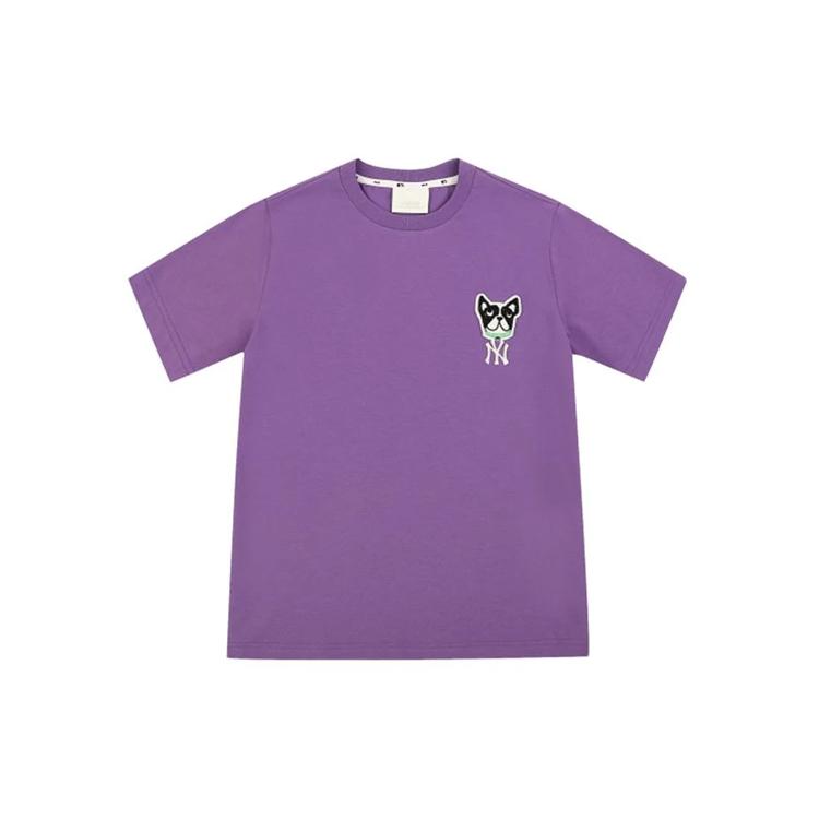 MLB New York Yankees T Shirt Unisex Purple 31TSC1031-50C M