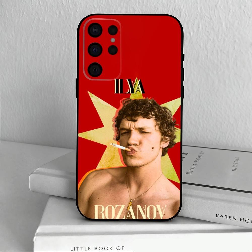I-ilya R-rozanov Wallpaper Phone Case For Samsung S25,S24,S21,S22,S23,S30,Ultra,S20,Plus,Others Soft Black Cover