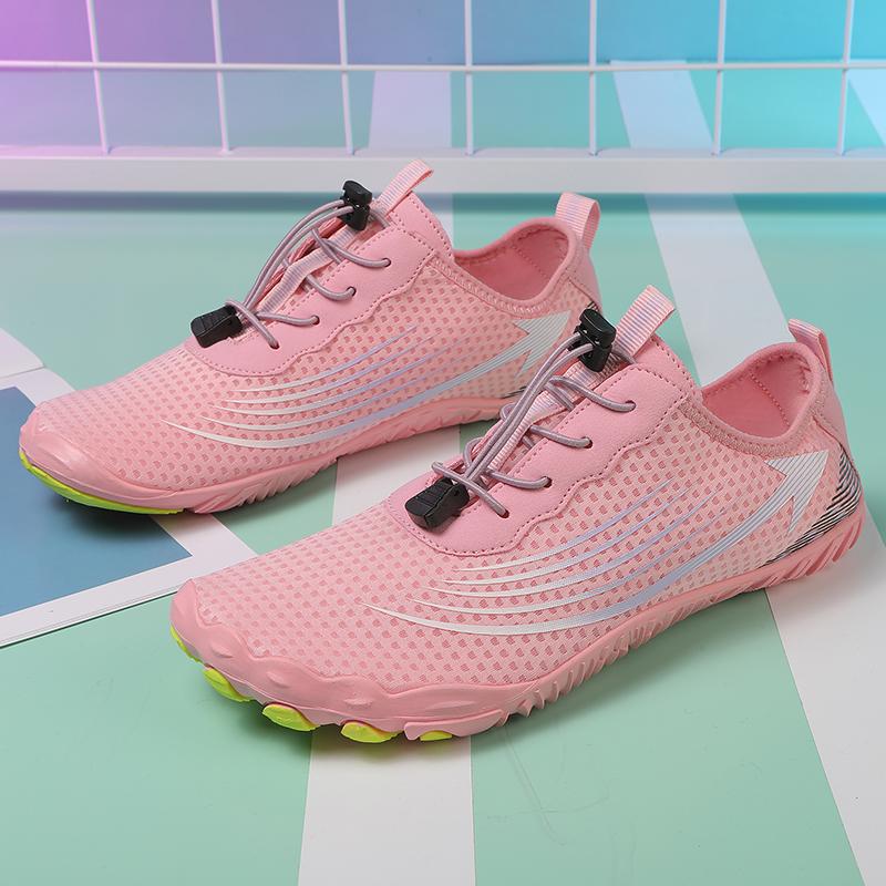 Unisex Quick Dry Water Shoes Men Women Colorful Beach Swimming Surfing Seaside Aqua Shoes Couple Barefoot Upstream Sneakers