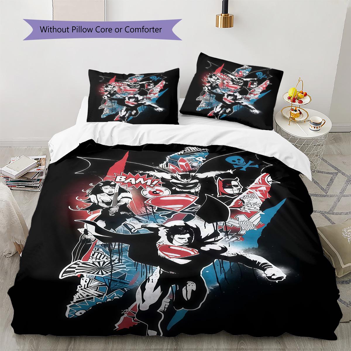 Justice League Superhero Gift Umbrella Lightweight Foldable Anti-UV Umbrella for Fans THW 135x200cm