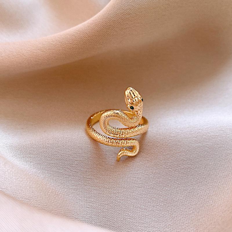 Vintage Palast Blumenring Diamantstil Leichter Luxus Premium Zeigefinger Schmuck