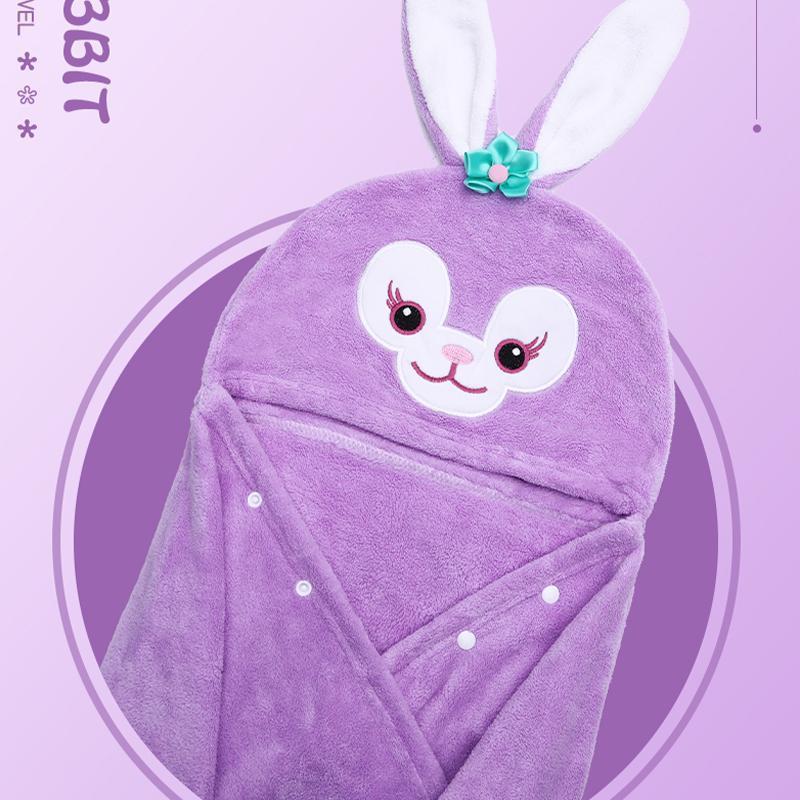 Der neue Xingdailu Kinderumhang, Kapuzenbademantel, weich und saugfähig, schnelltrocknend ohne Haarausfall