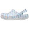 Comfortable Fashionable Clogs Unisex Footwear White Blue 211006-16S