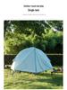 Single Person Off-Ground Camping Tent Bed with Mosquito Net, Windproof & UV Resistant