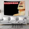 Telo Appeso Sfondo Tappezzeria Band Radiohead Fresco Tappezzeria Camera da Letto Decorazione Stanza Tappezzeria Estetica Appeso a Parete
