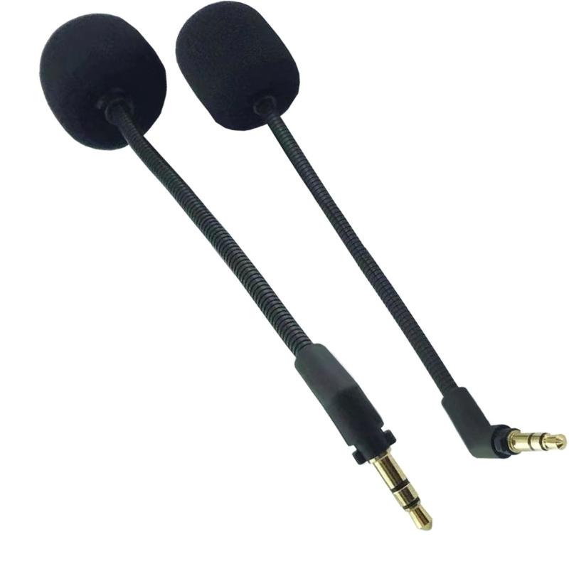 3.5mm Microphone Replacement for HECATE G33BT G4S PRO Headset Detachable Mics Boom Noise Reduction Headsets Microphone