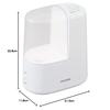 IRIS OHYAMA Humidifier Steam Type (Heating Type) Humidification Volume 120ml Tank Capacity 1.3L ~3 Tatami 11 Hours Continuous Humidification Aroma Com