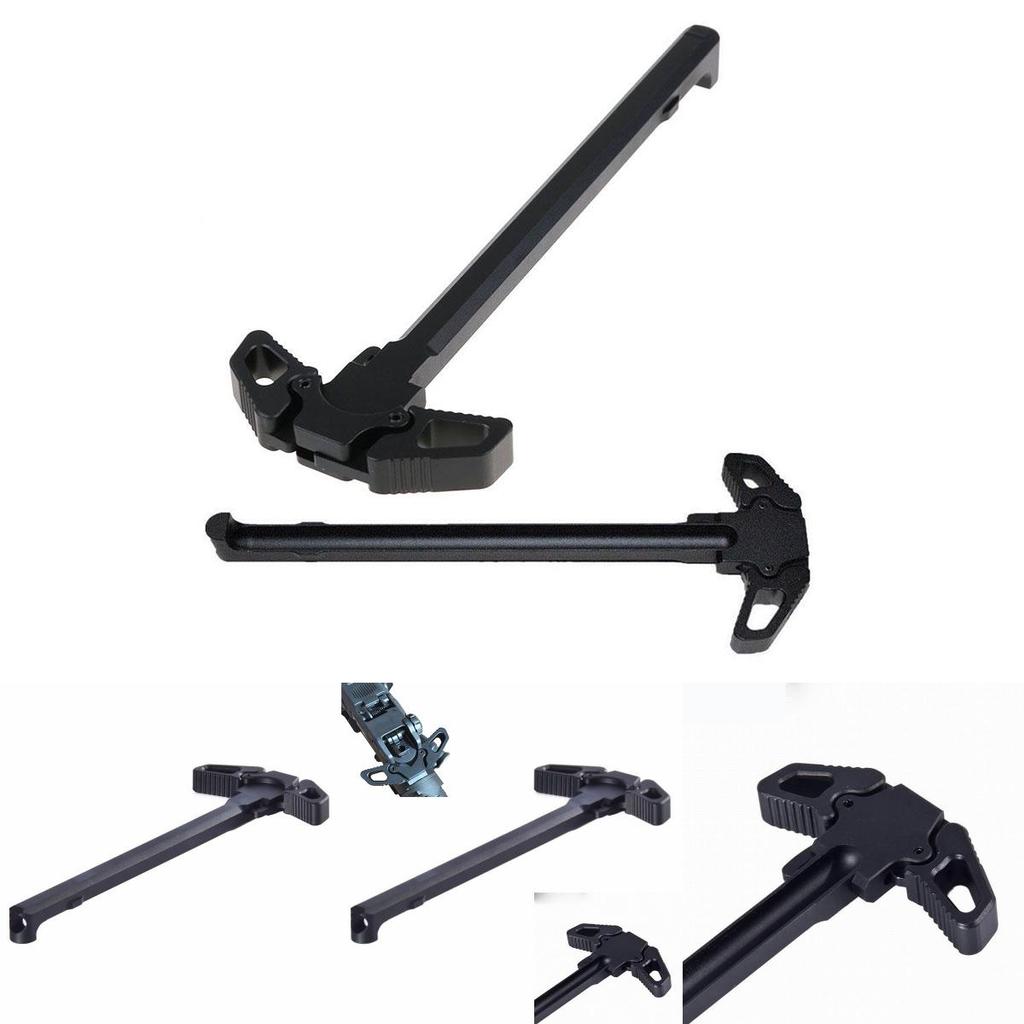 Handle Charging Tactical Black Ar Metal Ambidextrous Ambi Handle Accessory Tool